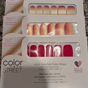 Color Street Sunset Gradient Nail Strips